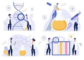 set di sviluppo farmaceutico per test di laboratorio vettore