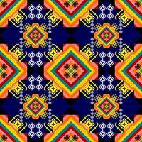 disegno tradizionale geometrico etnico orientale senza cuciture per sfondo, moquette, carta da parati, abbigliamento, avvolgimento, tessuto vettore