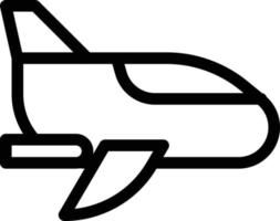illustrazione vettoriale aereo su uno sfondo simboli di qualità premium. icone vettoriali per il concetto e la progettazione grafica.