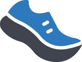 illustrazione vettoriale di scarpe sportive su uno sfondo. simboli di qualità premium. icone vettoriali per il concetto e la progettazione grafica.