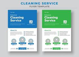 poster di servizi di pulizia professionale, modello di volantino per servizi di pulizia, design di brochure poster, modificabile vettoriale e pronta per la stampa