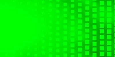 sfondo vettoriale verde chiaro con rettangoli.