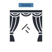 icone di decorazione simbolo elementi vettoriali per il web infografica