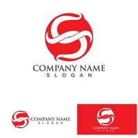 s business aziendale lettera logo design vettoriale. vettore