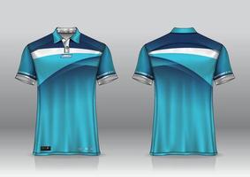 polo design uniforme per gli sport all'aria aperta vettore