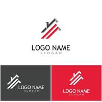 progettazione del logo di proprietà e costruzione vettore