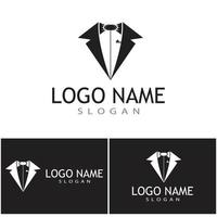 tuxedo logo modello vettore simbolo natura