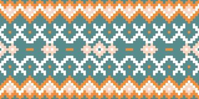 disegno geometrico astratto del modello etnico. Ornamento in tessuto azteco nativi boho zigzag chevron decorazione tessile carta da parati. sfondo vettoriale ricamo tradizionale etnico tribale