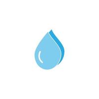 disegno dell'icona di goccia d'acqua vettore