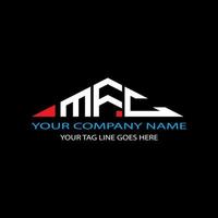 mfc lettera logo design creativo con grafica vettoriale