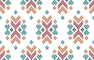 ricamo azteco fatto a mano bellissimo motivo. modello senza cuciture navajo in stampa di ornamenti d'arte geometrica azteca tribale, messicana. design per moquette, carta da parati, avvolgimento, tessuto, copertina, tessile vettore