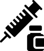 illustrazione vettoriale del vaccino su uno sfondo simboli di qualità premium. icone vettoriali per il concetto e la progettazione grafica.