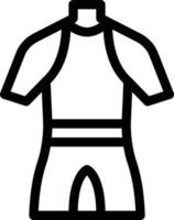 illustrazione vettoriale del costume da bagno su uno sfondo. simboli di qualità premium. icone vettoriali per il concetto e la progettazione grafica.