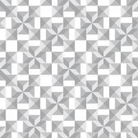 Reticolo senza giunte del mosaico delle mattonelle geometriche astratte. elegante ornamento monocromatico di forme geometriche vettore