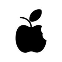 illustrazione grafica vettoriale dell'icona della mela