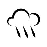 illustrazione grafica vettoriale dell'icona pioggia