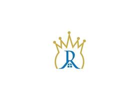 design del logo della lettera r con modello di icona vettoriale moderno creativo