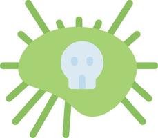 illustrazione vettoriale di germi di pericolo su uno sfondo simboli di qualità premium icone vettoriali per il concetto e la progettazione grafica.