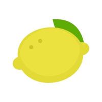icona della linea di limone vettore