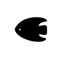 illustrazione grafica vettoriale dell'icona di pesce