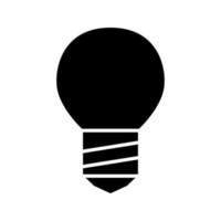 illustrazione grafica vettoriale dell'icona della lampada della lampadina