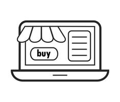 negozio, set vettoriale icona negozio. mini-market, simbolo dello shopping in stile contorno. vendita online, personalizzare e acquistare segno per il sito web. drogheria, stoccaggio, illustrazione di consegna.