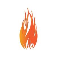 disegno di illustrazione vettoriale logo fuoco