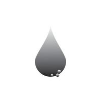 disegno dell'illustrazione di vettore del logo della goccia d'acqua