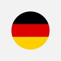 paese germania. bandiera della germania. illustrazione vettoriale. vettore
