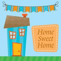 Home Sweet Home Vector