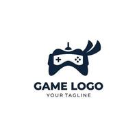 modello vettoriale di progettazione del logo della console di gioco