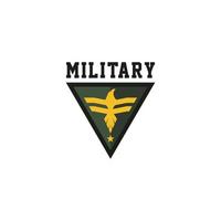 loghi militari distintivi simboli dell'esercito vettoriali stock