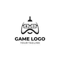 modello vettoriale di progettazione del logo della console di gioco