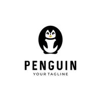 pinguino vettore logo icona simbolo design