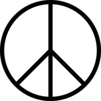 illustrazione vettoriale di pace su uno sfondo simboli di qualità premium. icone vettoriali per il concetto e la progettazione grafica.