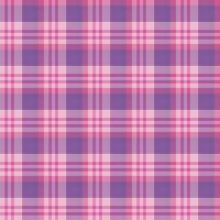 motivo senza cuciture nei colori rosa e viola brillante per plaid, tessuto, tessuto, vestiti, tovaglie e altre cose. immagine vettoriale. vettore