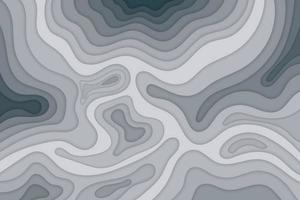 carta tagliata sfondo astratto bianco e nero concetto. illustrazione vettoriale modello di progettazione monocromatica disegnata a mano