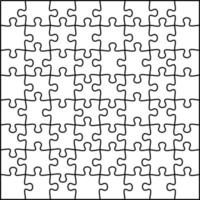 semplice schema di puzzle. vettore