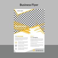 design volantino aziendale e modello di copertina dell'opuscolo dell'agenzia di marketing digitale vettore