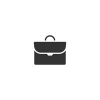 icona della linea del glifo della valigetta. segno in stile glifo per concept mobile e web design. icona vettore glifo. simbolo, illustrazione del logo. grafica vettoriale