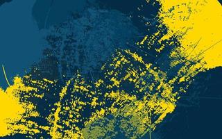 astratto grunge texture blu sfondo giallo vettore