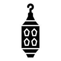 stile icona lanterna vettore