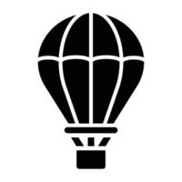 stile icona paracadute dell'esercito vettore