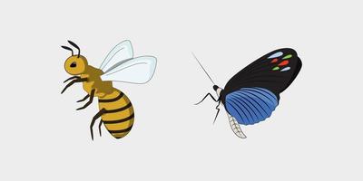 vettore di illustrazione degli insetti
