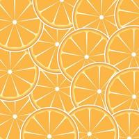 illustrazione vettoriale di sfondo astratto di frutta arancione