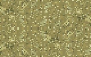 modello militare senza cuciture di vettore in stile pixel.