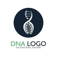 dna vector logo design template.modern medical logotype.laboratorio scienza icona simbolo.colorato farmacologia segno-vettore