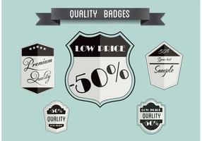 Set di Badge vettoriali gratis