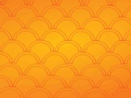 arancione rosso giallo dorato colore onda tondo astratto modello vintage retrò cerchio geometrico creativo design grafico moda decorazione struttura tessuto elemento stampa arte disegno bello vettore