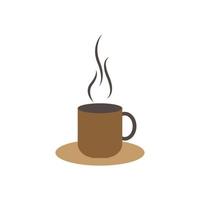 illustrazione del design dell'icona del vettore del caffè